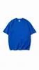 Comercio Exterior Tallas Grandes Camiseta Básica de Color Sólido para Hombre y Mujer Camiseta de Manga Corta de Algodón Puro de Peso Pesado Camiseta de Marca de Moda Venta al por Mayor Personalización