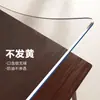 Vidro Macio de PVC Ecológico Placa de Cristal Impermeável à Prova de Óleo Resistente a Arranhões Antiderrapante Tapete de Mesa Tapete de Mesa de Café Tapete de Mesa de Escritório Espessado
