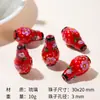 Han Yuyuan DIY feito à mão pintado à mão flor vaso de vidro cabaça pingente colar acessórios de colar pulseira atacado