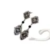 Aretes Doble Flor Camelia Ópera Italiana Bucciarati Rombo de Encaje Glaseado Trébol de Cuatro Hojas Anillo Abierto