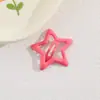 Pinza para el pelo de niño Parte trasera de la cabeza Rompe pelo tamaño pequeño Color Pinza BB Pinza Linda de Estrella Tocado Niñas Pinza para el pelo de estrella de cinco puntas
