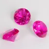 40mm color diamante cristal artificial diamante acrílico fondo transparente diamante de punta sin fondo color opcional grande favorablemente