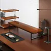 Soporte elevador para ordenador de escritorio, base elevadora para monitor, estante de almacenamiento multicapa, soporte para mando y auriculares para sala de juegos