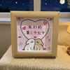 Día de San Valentín Chino Nuestro Primer Día de San Valentín Marco de Fotos Cachorro de Línea Regala a Parejas Adornos Románticos de Escritorio Regalos