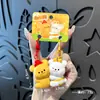 Chaveiro Magnético Desenho Animado Gato Cachorro Soneca Pingente de Figurine de Resina Fofo Charme de Bolsa Combinando para Casal Em Estoque Atacado