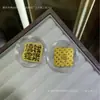 Adesivo de Telefone Ouro Puro 999 2mg Shuibei Adesivo Popular Dourado para Traseira de Telefone Loja de Ouro Transmissão ao Vivo Pequenos Presentes Físicos Varejo