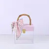 Nuevo Set de Cajas de Regalo de Boda de Bambú Acrílico Caja de Regalo Creativa de Negocios para Cumpleaños Venta al por Mayor