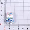 Falda Cuadros Creativa Conejito Animales Lindos Oso de Peluche Hecho a Mano DIY Pegamento de Crema Resina Pequeños Accesorios Adornos Paquete de Materiales