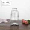 Estilo francês vintage em relevo vidro mini pequeno vaso ins estilo transparente hidropônico vaso de flores ornamentos decorativos de mesa
