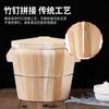 Juego completo de herramientas para arroz glutinoso de la antigua fábrica Zhengzi, palillos Xiaoshan hechos a mano, barril grande de madera para el hogar, barril especial para arroz al vapor