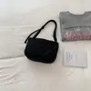 Bolsa de Tela Gran Capacidad Bolsa para Empanadas Bolso Cruzado Primavera 2026 Nuevo Color Sólido Casual Ligero Estilo Deportivo Bolso de Hombro de Moda