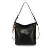 Bolso de hombro y bandolera versátil de moda para mujer Melard, bolso tipo cubo vintage de alta gama, bolso tote para el trabajo