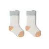 Calcetines de Bebé Nuevos de Verano, Calcetines de Malla Ultradelgada para Recién Nacidos, Lindos Calcetines de Algodón de Caña Media con Dibujos Animados para Niños y Niñas