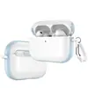 Adequado para Capa de Fone de Ouvido Apple Airpodspro3 Cor Dupla TPU+PC Cor Contrastante Anti-Queda Capa Protetora Airpods4