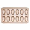 Bandeja para hornear engrosada con revestimiento antiadherente, molde para pastel de concha de 12 pulgadas con molde para magdalenas doradas, molde para hornear galletas