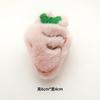 Accesorios de Peluche de Dibujos Animados Creativos Lindo Conejo Zanahoria DIY Broche Decorativo Adorno para la Cabeza Zapatos y Accesorios de Calcetines