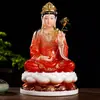 Jade Blanco Blanco a Bodhisattva Tres Santos Occidentales Estatuas de Buda Adornos para el Hogar 12 Pulgadas 16 Pulgadas 19 Pulgadas 26 Pulgadas