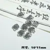 Aleación con Cuentas DIY Retro Mariposa Cruz Unicornio Colgante Hecho a Mano Agujero para Colgar Pulsera Nuevo Chinoiserie Lazo
