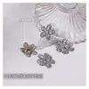 Artistas de uñas de moda joyería de circonita flor giratoria molino de viento tridimensional súper brillante cristal de circonita mariposa decoración de uñas fabricantes