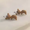 Nuevos Modelos de Aretes para Estudiantes de Dibujos Animados de Animales y Dinosaurios para Comercio Electrónico Transfronterizo: Aretes de Hipopótamo y Tiburón