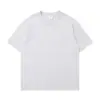 Camiseta de Manga Corta Color Azul Tiffany para Mujer Verano Nuevo Holgada Adelgazante Color Sólido Básica Simple Versátil Top de Media Manga