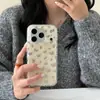 Estilo Ins Mariposa Dorada de Doble Capa Adecuado para Funda de Teléfono Móvil Apple 17Promax Iphone16 Fresco 15 Pulsera 14P
