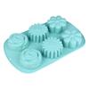 Molde para Hornear Pastel de Pétalos Tridimensional de 6 Piezas, Molde para Hornear Pastel al Vapor, Molde para Pastel - Más Vendido Transfronterizo