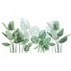Fan Xi Nuevo Grande Hoja de Tortuga Verde Rodapié Adhesivos de Pared Decoraciones Creativas para el Hogar Autoadhesivo FX-C19