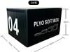 Caja de Salto Suave Caja de Salto de Entrenamiento para Niños Suave 4 en 1 Caja de Salto Entrenamiento de Fuerza Explosiva de Músculos de Pierna Taburete de Salto