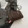 Bolsa Retro Mate para Mujer Verano 2026 Bolso de Mano Nuevo Textura Elegante Bolsa Almohada Elegante Bolso Cruzado al Hombro