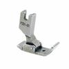 P351-01 com furo pé calcador plano todo em aço pé calcador de máquina de costura reta computadorizada pé calcador guarda-chuva acessórios para máquina de costura industrial