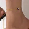 Pulseira Bohemian Olho de Diabo Europeia e Americana Atacado Olhos Azuis Pulseira da Moda Simples Versátil Pulseira Feminina