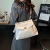 Bolso cruzado de alta gama para mujer, de gran capacidad, estilo informal, para primavera y verano 2025.