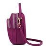 Nova Bolsa Feminina Oxford Bolsa Pequena Net Bolsa Vermelha Bolsa Tela Grande Bolsa de Moedas para Celular Corrida Esportes Crossbody Bolsa