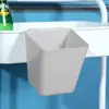 Carrinho de Casa Cesta Suspensa Cesta de Armazenamento Portátil Balde Suspenso para Utensílios de Cozinha Balde de Armazenamento para Lixo e Utensílios de Cabeceira de Dormitório