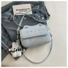 Bolsa de ombro feminina fofa estilo coreano 2026, design de nicho, bolsa transversal estilosa, bolsa para o dia a dia, bolsa quadrada pequena da moda