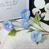 5 Flores de Orquídea Artificiais para Decoração de Casamento, Arranjo de Flores para Corredor, Arranjo de Flores para Teto de Hotel, Flores Artificiais para Exportação