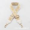 Venta directa de fábrica de correas de hombro ajustables, nuevas correas de hombro de jacquard con diamantes, correas de hombro cruzadas de 5 cm de ancho.