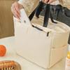 Lonchera Térmica Simple Bolsa Tote Capacidad Extra Grande Bolsa para Lonchera Papel de Aluminio Engrosado Bolsa Simple para Lonchera Personalizable