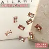 Rosa Clássico Fundo Pontiagudo Zircônia Decorações para Unhas Super Brilho Ovo de Pombo Açúcar de Gelo Ângulo Reto Gota d'Água Forma Irregular Strass Acessórios DIY