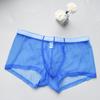 Comercio Exterior en stock Ultra-delgados Malla de Tentación Transpirables Sexy Transparentes Ropa Interior Divertida para Hombres B905