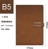 Cuaderno Magnético con Botón de Negocios a5 Personalización B5 Libro de Registro para Reuniones de Oficina Papelería de Estudio Engrosada Bloc de Notas Personalización