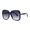[Personalizado] Gafas de Sol de Marco Grande a la Moda para Mujer Estilo Ins Gafas de Sol para Deportes al Aire Libre Protección Solar Lentes Lisos Tonos