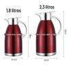 304 Aço Inoxidável Thermos Pot Comercial Hot Pot Hotel Casa de Chá Restaurante Xadrez e Cartas Pote de Café Garrafa Pote Romano