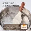 Cuchara de Arroz de Madera Keman Duo, Pala de Arroz Vertical, Arroz Antiadherente, Cuchara de Arroz Resistente a Altas Temperaturas, Olla Arrocera de Grado Alimenticio