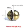 Remaches para Puertas Rurales de Acero Inoxidable Clavos Redondos Grandes para Puertas Clavos Amarillos Remaches para Puertas de Patio Remaches de Burbuja Bronce Antiguo Carrito de Comida Estilo Chino