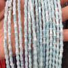Concha de água doce slub com contas 4 x 8mm Loja de produtos semi-acabados DIY feitos à mão Acessórios para joias de colar e pulseira da Amazon