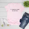 Cerré el Libro y Vine Aquí Camiseta Amante de los Libros Camiseta Unisex de Manga Corta Camiseta Divertida para Lectores Casual