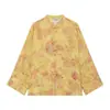 Conjunto de Roupas Femininas Atacado Verão 2026 Novo Estilo Europeu e Americano com Decorações de Nó, Camisa Estampada e Calça 1905