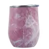 Taza de Huevo de Cáscara de Huevo Americana Transfronteriza Taza de Huevo de Acero Inoxidable 304 Doble Pared al Vacío Copa de Vino Tinto Taza Termo en Forma de U Personalización de Regalo